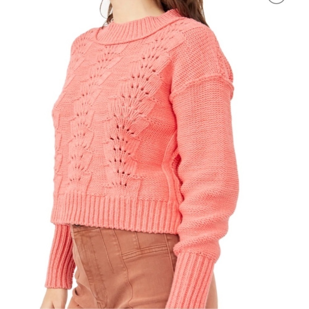 Free People Lyra Reef Bell Song Pullover Sweater. Size XS. P3/A